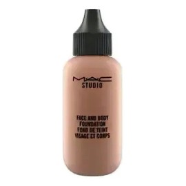 Base MAC Studio Face And Body Foundation 120ml | Acabado Radiante | Cobertura Modulable | A Prueba de Agua | Tono N3
