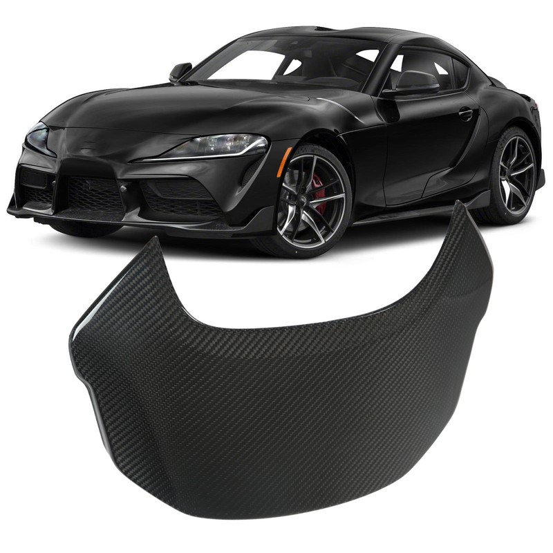 Center Console Dashboard Cover Carbon Fiber Interior Decoration Replacement for