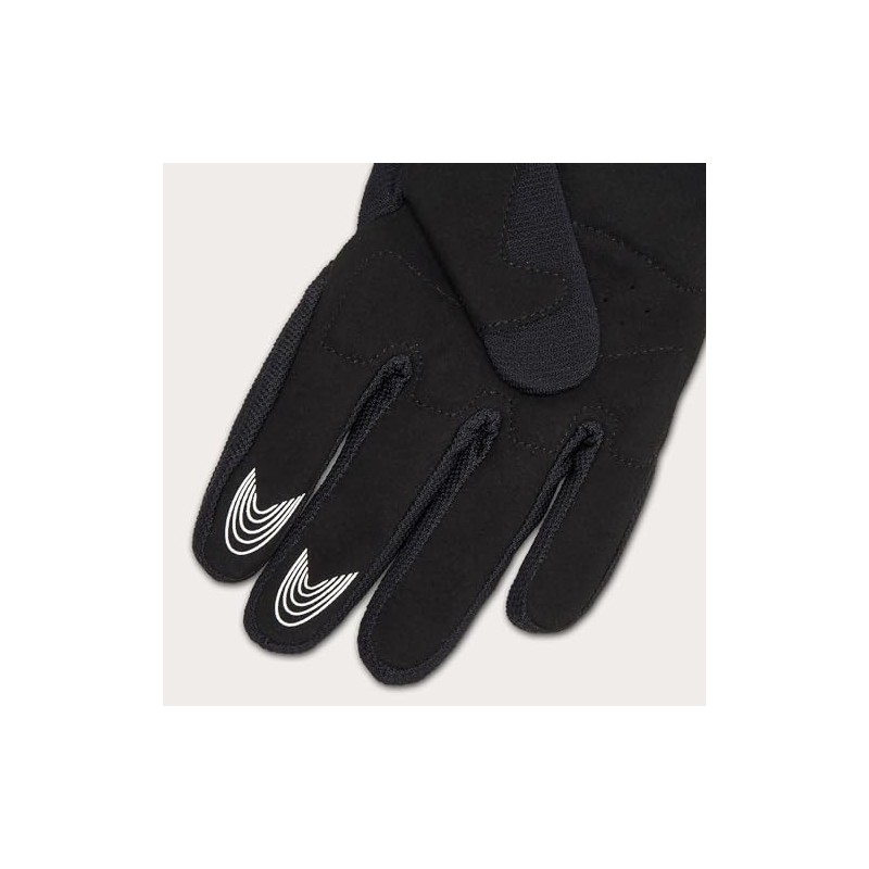 Oakley Mens Fos901324 Glove, Black/White, Small