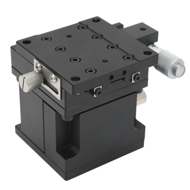 Manual Linear Stage Aluminum Alloy Black Anodized Surface XZ Axes