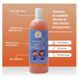 Productos Mart Mexico  Shampoo Anti-piojos Con Tea Tree (1 Litro)