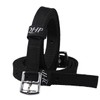 QHP Stirrup Leathers Nylon (135 cm, Black)