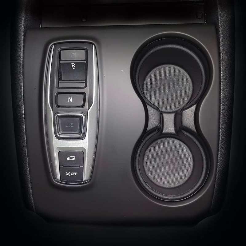 Kolya Matte Black Interior Center Console Gear Shift Panel Cover
