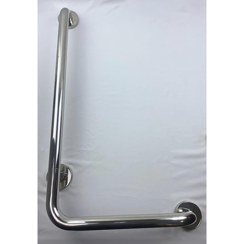 Shower Handicap Grab Bars for Bathroom Wall, L-Shaped Grab Bar,