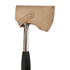 Senkichi Hand Axe Blade Sack, Natural Cowhide Leather, No.29 Brown