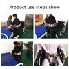 Transfer and Walking Gait Belt with Handles Adjustable Elderly Standing