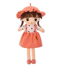 Girls, Doll, Cute, Plush, Cartoon Toy, 17.7 inches (45 cm), Pretend Play, Pretend Play, Pretend Play, Children's Day, Christmas Birthday Gift, Elementary School Student, Girls, Baby, Baby Shower,