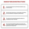 MAANGE Professional Makeup Brushes with Makeup Holder Set, 8/10pcs Multifunctional