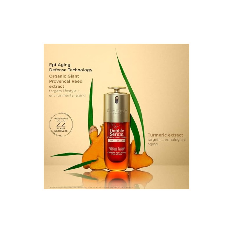 Double Serum Light by Clarins for Women - 1.6 oz