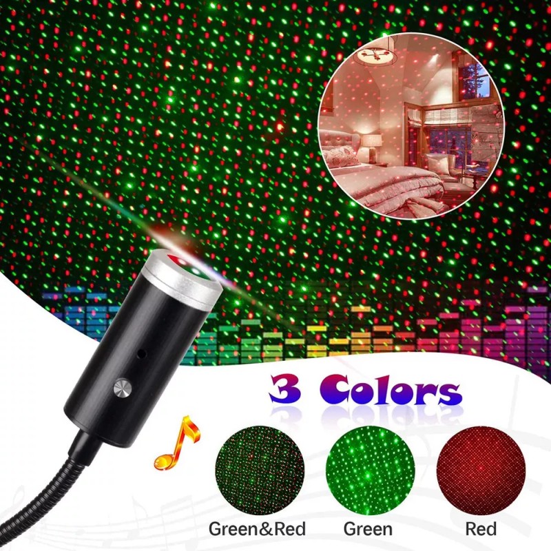 generic Luz Nocturna Usb Para Automóvil Techo De Techo Plug