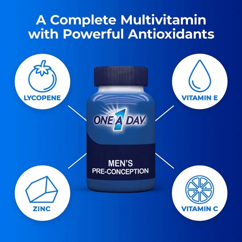 One A Day Apoyo Fertilidad Masculina Vitamina Preconcepción