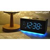 Alarm Clock Radio with Bluetooth Speaker, Digital FM Radio, Dual