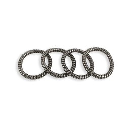 Hair Tie Spring Hair Tie Gray Women's Hair Tie (WFIMLK1) / 머리끈 스프링머리끈 회색 여성머리끈 (WFIMLK1)