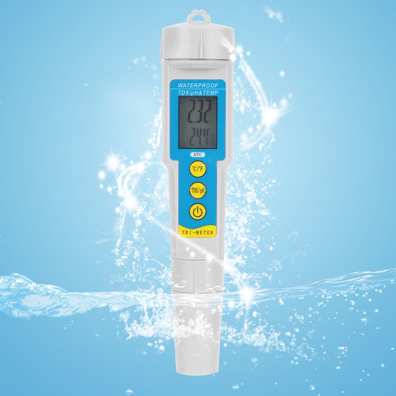 PH-986 3 in 1 Water Quality Tester PH/TDS/TEMP Test Pen