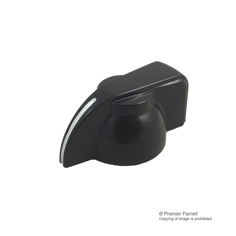Retro Pointer KNOB, 6.4MM Shaft | KNOBS, 1 X Qty