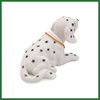 Motoforti White Dalmatian Shaped Shaking Head Nodding Dog Decoration for