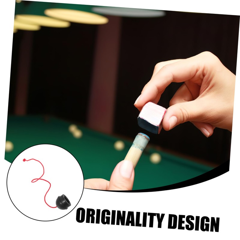 Kisangel 5pcs Billiard Pool Chalk Holder Snooker Chalk Holder Pool