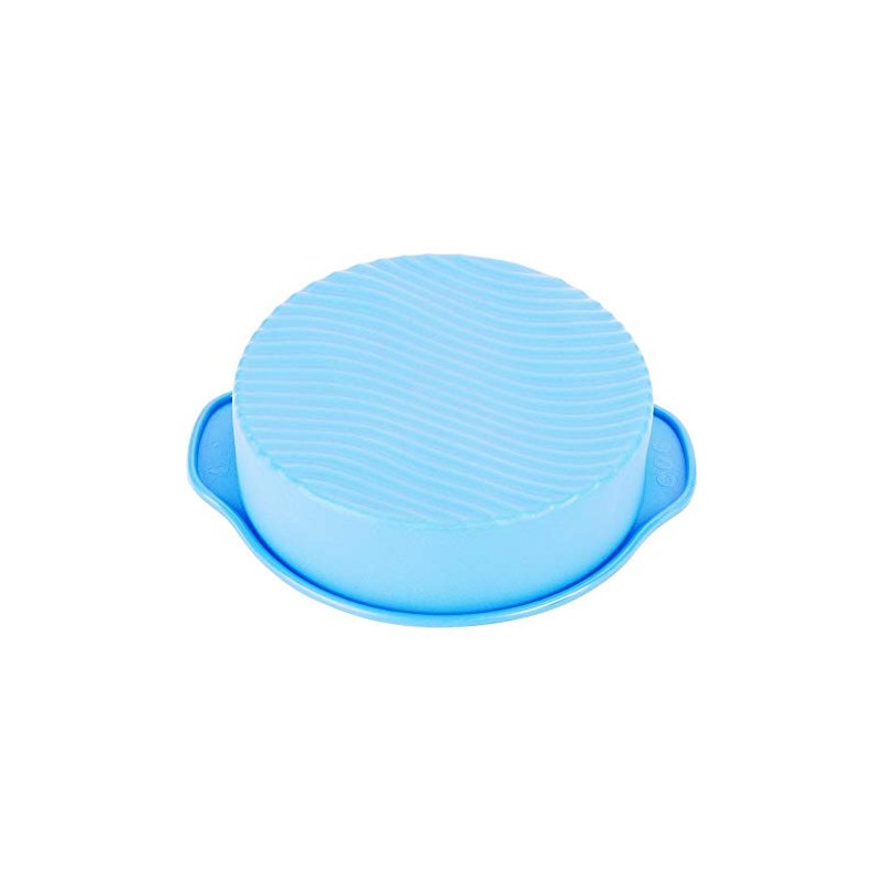 Forma Redonda de Silicón de Molde de Torta 9 Pulgadas
