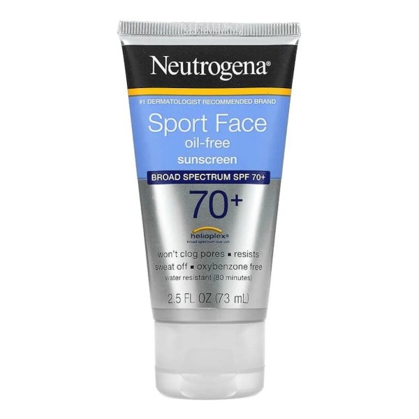 Neutrógena Bloqueador Protector Solar facial 70 SPF Sport Face -