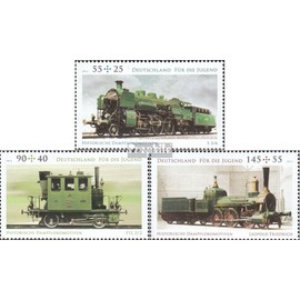 Prophila Collection BRD (BR.Deutschland) 2946-2948 (complete edition) Mint NH 2012 Historical Steam Locomotives (Stamps for Collectors) Railway / Cable Car