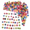 6mm 100Pcs Mixed Color and Style Mini Buttons for DIY