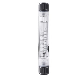 BNYZWOT Water Flow Meter Panel Type Flowmeter G-15 0.1-1 GPM 0.5-4 LPM