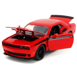 2015 Dodge Challenger DCD Diecast Figure Red Black Stripes Glenn From TV Series 'The Walking Dead' (2010-2022) for Hollywood