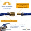 Lumonic 3 m Compressed Air Hose with Quick Coupling I