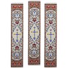 Bookmarks Book Markers Three Bar Cross, Tapestry 9 1/8 Inch,