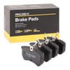 RIDEX Brake Pads 402B0012 Front 14.7 mm 87.2 mm 42.5