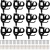 Unbranded 12 Counts Horse Bridle Rack Bridle Bracket Bridle Hooks