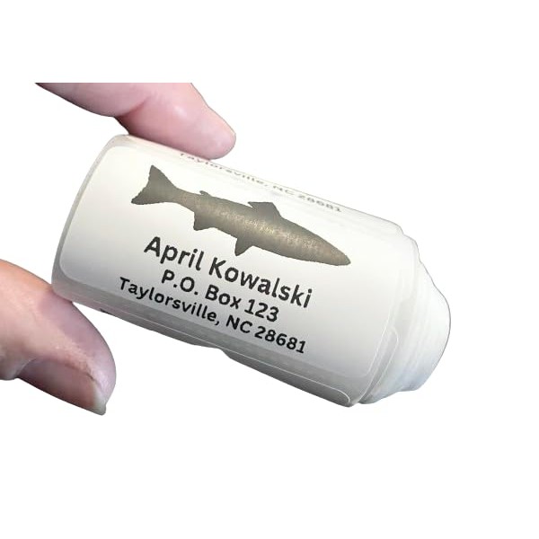 Custom Stickers, Fish Return Address Labels, Address Stickers, Several Designs,