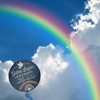 Dove and Rainbow - God's Blessing Magnet Round Magnet with