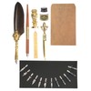 Feather Pen Set Retro British Creativity Writing Suit for Business