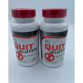 Allnue Natural Pack 2 Quit Gluten Block Free 120 capsules Dietary Supplement Easy Digestion
