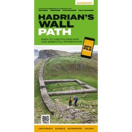 Hadrian's Wall Path: Easy-to-use folding map and essential information, with custom itinerary planning for walkers, trekkers, fastpackers and trail runners (Big Trails Guidemaps): 3
