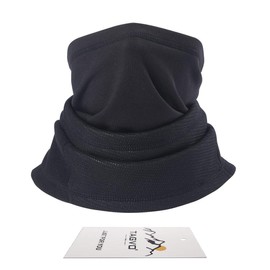 TAGVO Winter Fleece Halswärmer, Dicke Lange Hals Gaiter Tube, Winddicht Balaclava Beanie Halswärmer Kapuze elastische Universalgröße (1 Packung)