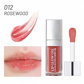 GECOMO Aceite Hidratante con Brillo para Labios, Aceite de Labios Transparente Toot Teñido Nutritivo de Larga Duración Reparador Aclarando Líneas de L