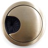 Jetland Desk Grommet for Wire Organizer - Bronze, Fits 2"