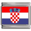 Croatia Flag Italian Charm