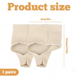 1 Pair Bunion Support with Gel Foot Care Cushion,Hallux Valgus Corrector,Bunion Protector,Bunion Corrector for Corn,Calluses,Blister Preventing (S)