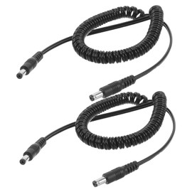 Cable de Extensión Flexible para Taladro de Uñas, 2 Piezas Mango, Cable de Alimentación de Resorte de para Uso Profesional en Salones de Belleza, Repuesto para Máquina