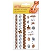 Temporary Tattoos in Alpine Metallic Colours | Removable Body Stickers