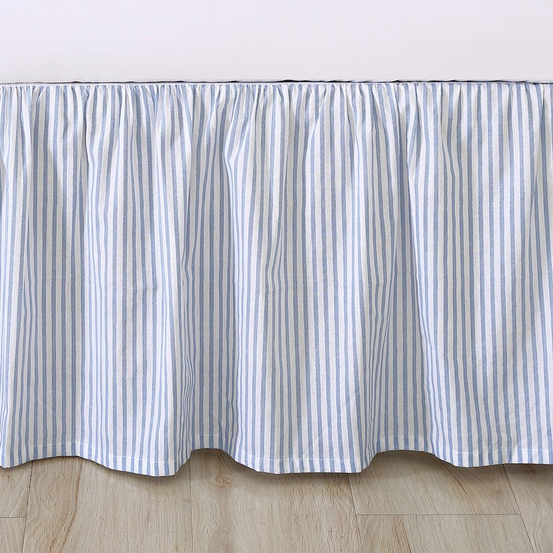 Laura Ashley Home - Cotton Ruffled Bedskirt, Lightweight Home Decor