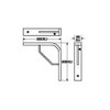 High Logic Wooden Shelf Holder 2 Shape, 7.9 x 7.9