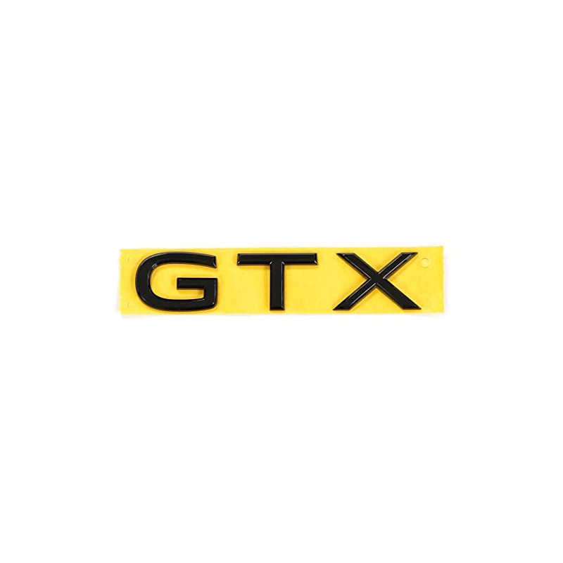 Volkswagen 11A853687A041 Lettering GTX Emblem Sticker Tailgate Logo Black