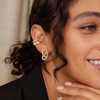 Jenosy Ear Cuff Gold Women's Non Piercing Open Wrap Earrings