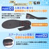 ErgoStep Secret Insole, Adjustable Maximum 3.5 inches (9 cm), 1.0