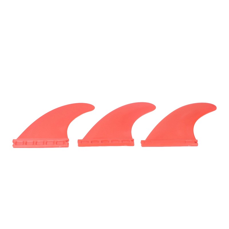 3Pcs Surfboard Fins PVC Thruster Fins Surfing Board Accessories for