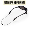 Cablz Skinnyz Zipz Eyewear Retainer | Black Stainless Cable Eyewear